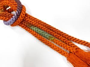 正絹　手組帯締め